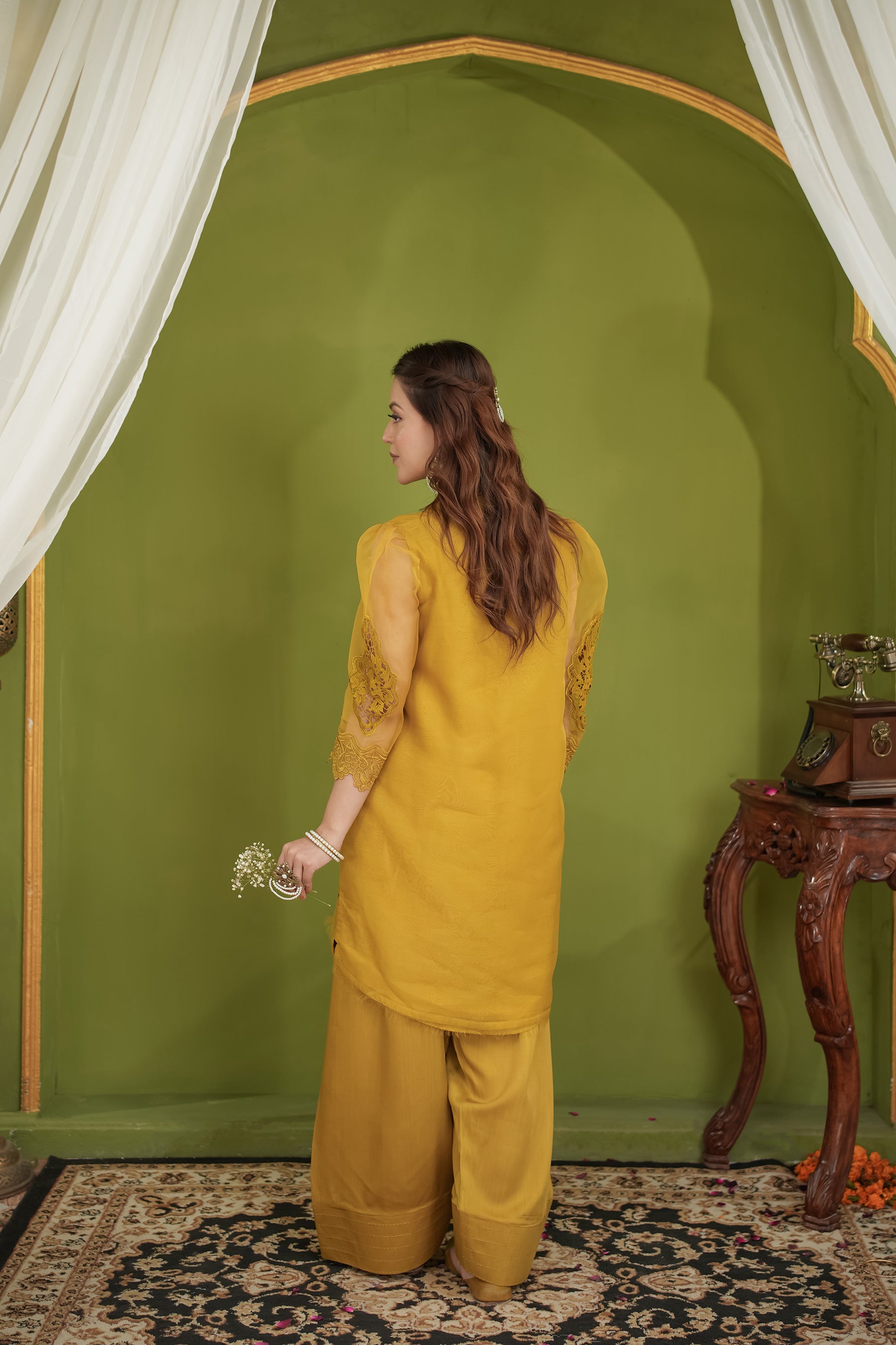 Zarva – Organza Silk Set