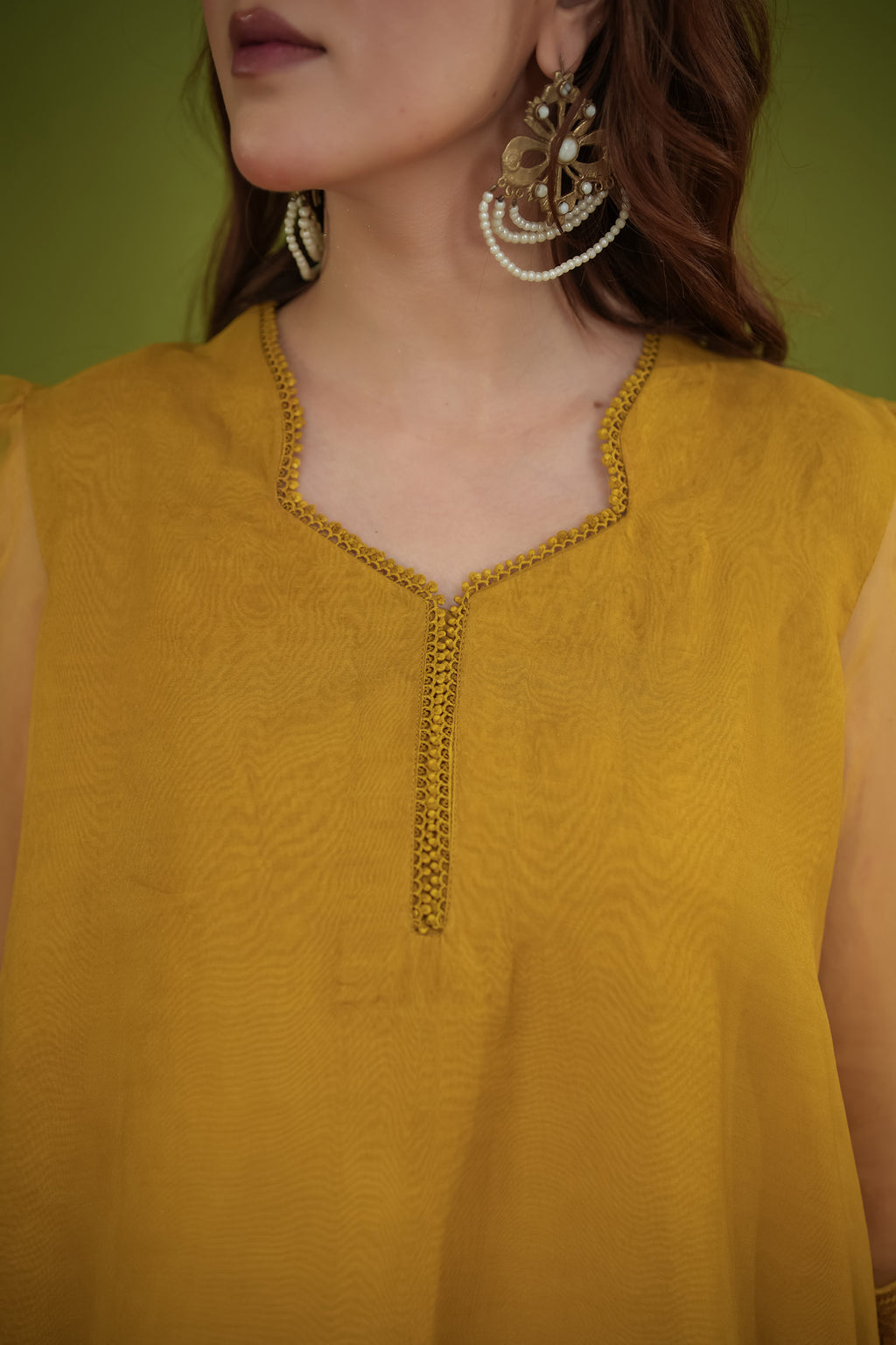 Zarva – Organza Silk Set