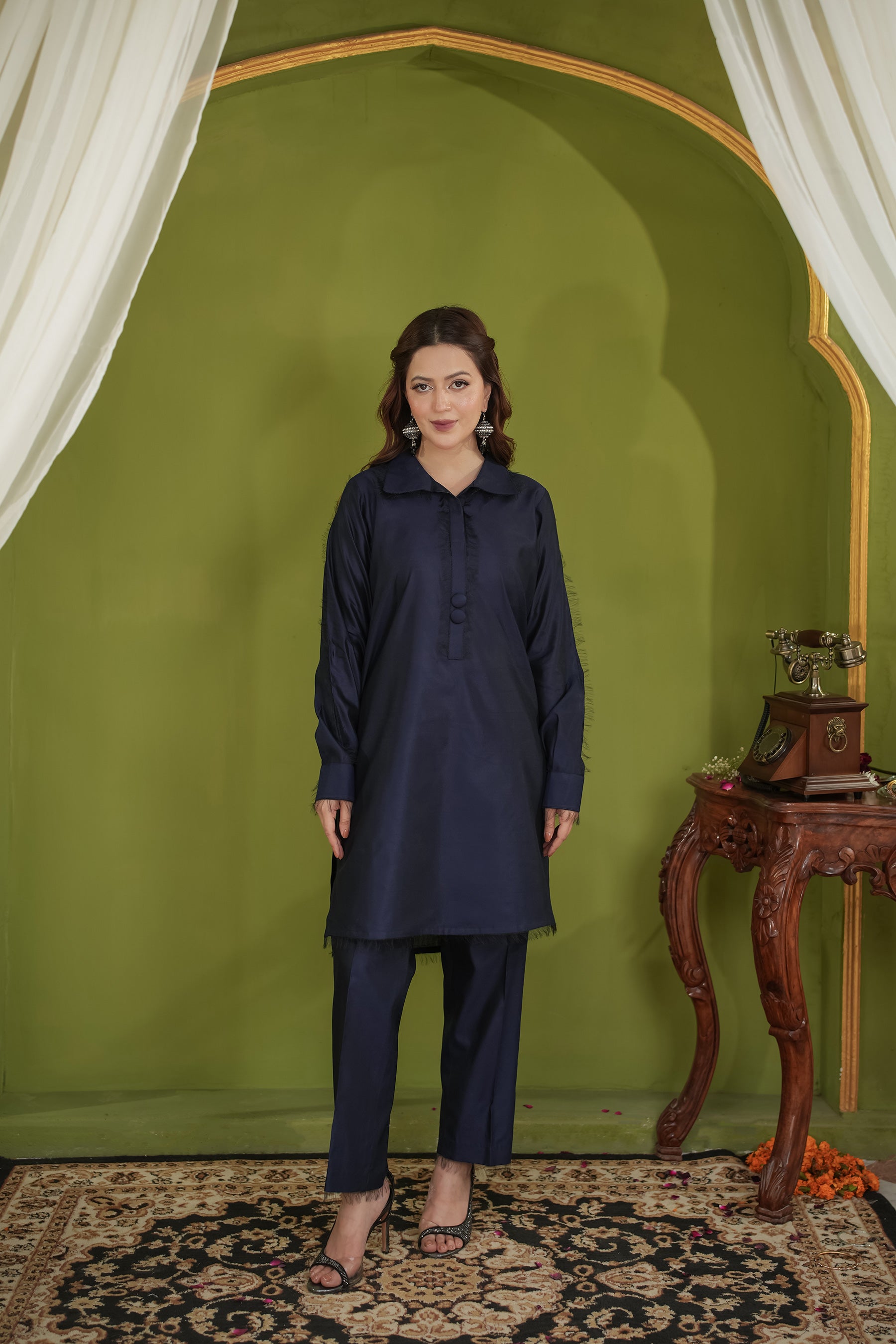 Neelara– Cotton Silk Co-Ord Set