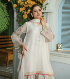 Mehr Noor – Embroidered Organza Ensemble