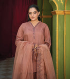 Sahar Rose – Viscose Silk Printed Ensemble